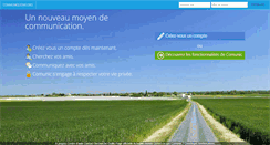 Desktop Screenshot of communiquons.org