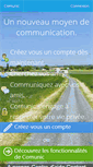 Mobile Screenshot of communiquons.org